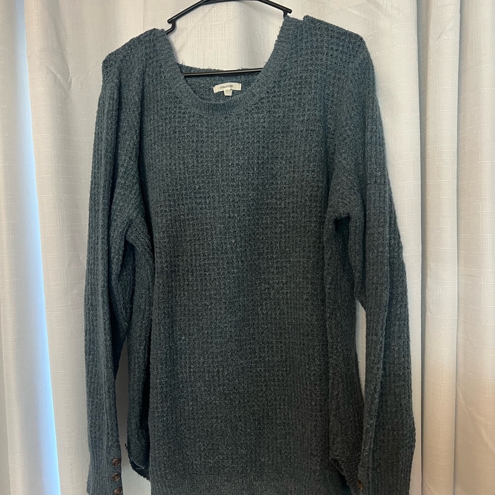 Women's Blue/Gray Sweater